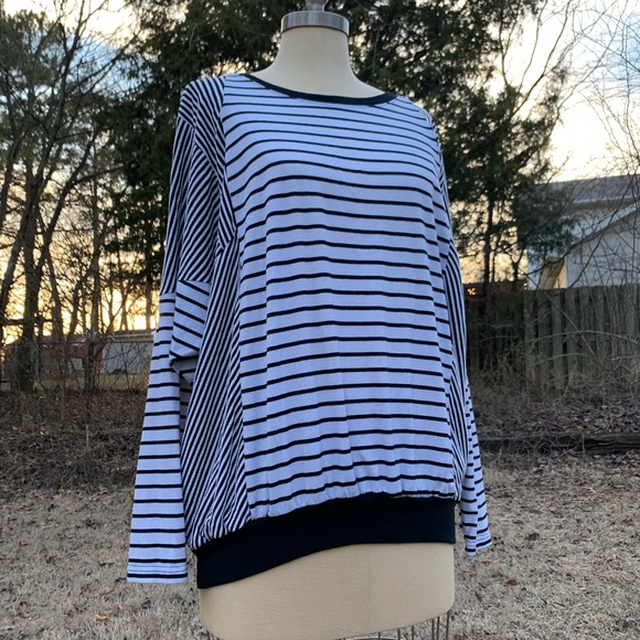 Vintage Panel Stripe Dolman Top - Picture 12 of 16
